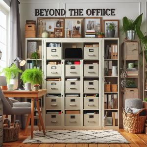 Beyond the Office Innovative Uses for File Cabinets in Home Organization-5